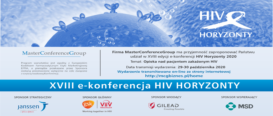 XVIII e-konferencja HIV HORYZONTY – agenda