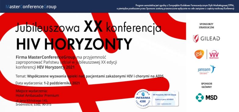 XX konferencja HIV HORYZONTY – transmisja