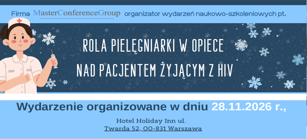 Warsztaty szkoleniowe pt.: Rola pielęgniarki w opiece nad pacjentem z HIV 2026